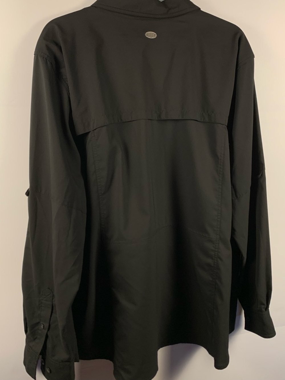 Reel Legends Womens 3X Black Vented Fishing Shirt UPF Long Sleeve Boating - Picture 5 of 13